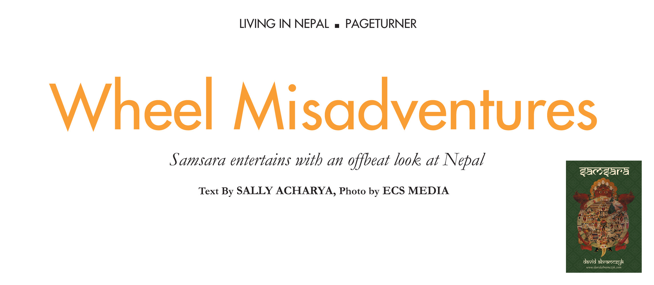 “Wheel Misadventures” as featured in ECS Nepal Magazine