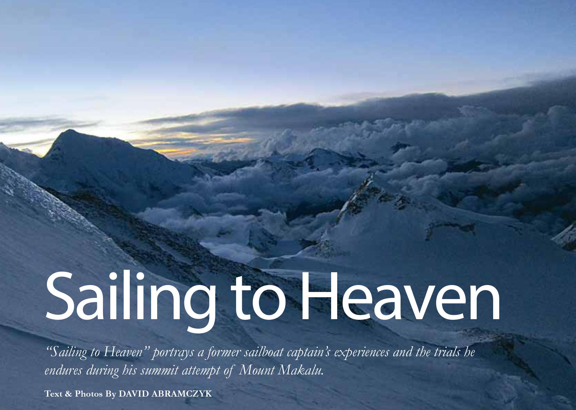 Sailing to Heaven as featured on Matador Network